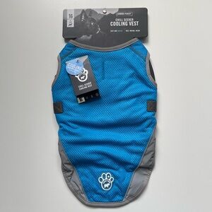 Canada Pooch Chill Seeker Cooling Vest - Blue - Size 16